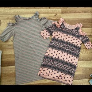 Jessica Simpson dresses. Size medium pink & grey